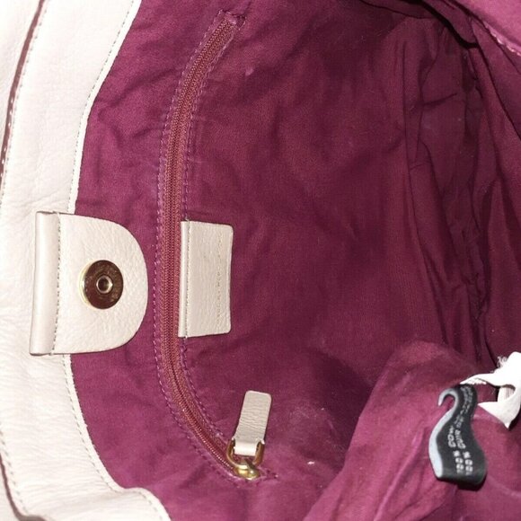 MARC BY MARC JACOBS-LG Hobo Hillier-Beige/Taupe-Neutral-Gold Hardware-Excellent - Picture 8 of 11